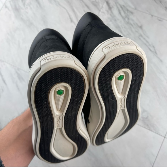 •Timberland Bria High Top Sneaker Black leather womens 6 shoes - Picture 11 of 14